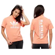 Pharrell Williams adidas Originals Womens HU Hiking Logo T-Shirt Tee Top New