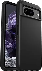 [Otterbox] Google Pixel 8 Symmetry Series Case - Black, Ultra-Sleek, Wireless Charging Compatible, Raised Edges Protect Camera & Screen