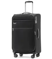 Tosca Vega 70 cm 4-Wheel Spinner Suitcase - Black