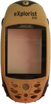 Magellan Explorist 210 Handheld GPS Replacement Front Cover Plastics - NEW