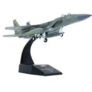 1/100 Scale US F-15A Eagle Supersonic Fighter Jet Alloy Model Plane Souvenir