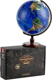 Pintoo 3-D Puzzle Globe Large 9" Earth Globe Decor with 540 Puzzle Pieces