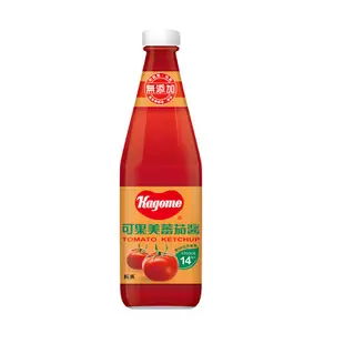可果美 番茄醬 (玻璃瓶) 340G 700G  天然、健康、美味的蕃茄風味讓您口齒留香 Kagome 可果美 △