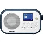 Sangean DPR-42BT Portable Digital Radio (Ink Blue)