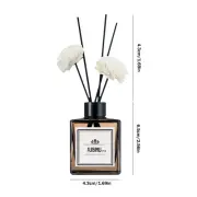 50ml Reed Diffuser Set Spring Floral Scented Aromatherapy Oil B0O1 Included G9X9