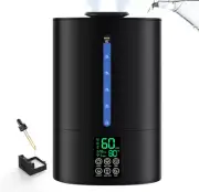 6L Humidifiers for Bedroom Large Room Home, Cool and Warm Humidifiers for Baby