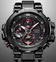 Casio G-Shock MTG-B1000 Black Quartz Watch Shock Resistant Bluetooth New