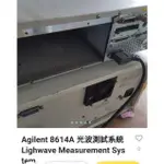 AGILENT 8614A 光波測試系統LIGHWAVE MEASUREMENT SYS TEM