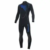 在飛比找蝦皮購物優惠-Wetsuit BARE 1MM SPORT 全蕾絲藍色潛水