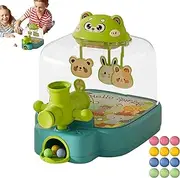 Pinball Game,Target Shooter Game - Cute Bear Pinball Machine Board Kids Games, Interactive Reaction Training Toys for Kids Aged Over 3 Years Old
