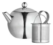Avanti Nouveau Stainless Steel Teapot 500ml Silver