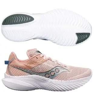 【SAUCONY 索康尼】KINVARA 14 女款 路跑鞋 一般楦(S10823-130 蓮花粉 慢跑鞋 競速)