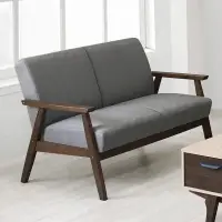 在飛比找松果購物優惠-!新生活家具!《波頓》雙人沙發 木製沙發 布沙發 二人沙發 