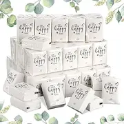 Wedding Facial Tissues Items for Wedding Welcome Bags Pocket Tissues Mini Tissues Travel Size Wedding Favors for Guests 3 Ply Happy Tears Tissue Packs for Wedding Party Ceremony Graduation (200 Pack)