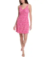Tommy Bahama Island Cays Shell V-Neck Mini Dress