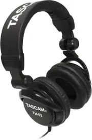 TH-02 Closed Back Studio Headphones, Black