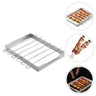 Barbecue Grill Skewer Reusable Bbq Skewer Barbecue Skewer Bbq Kabob Rack
