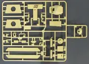 Academy 1/35 Scale Hetzer 38(t) Early Version - Parts Tree F from Kit No. 13278