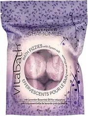 (300ml, Lavender Chamomile) - Vitabath Bath Fizzies, Lavender Chamomile, 300ml