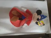 Disney Mickey Mouse 90 Years Sorcerer's Apprentice 10" Plush New w/Tag