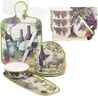 Certified International Meadow Brook Vineyard Cheese Board with Knife Set, 13.25