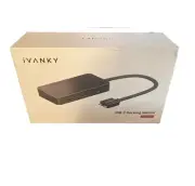 iVANKY USB-C Docking Station Model VCD03 96W 4K 60HZ - Complete, Open Box
