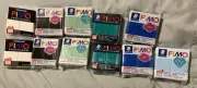 LOT OF 11- Staedtler Fimo Oven Baked Clay Modeling 2oz Bar NEW