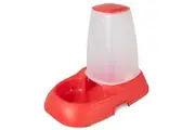 Yours Droolly: Large Gravity Feeder - Red