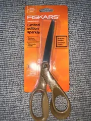 Fiskars Sparkle Scissors 8 inch,High-Quality,Assorted Colors,Sharp Blade