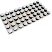 VALUE 50 x Bulk Buy Pool Snooker Billiard Cue Screw in Soft Pool Cue Tips 9mm