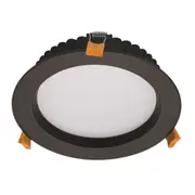 Deco Round Recessed LED Downlight 20W Black Aluminium 3CCT / DALI - 21595