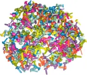 TEHAUX 100 Pcs Crafts for Kids round Pastel Brads Metal Brads Scrapbooking Br...