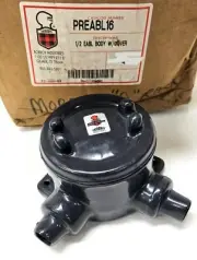 Robroy Plasti-Bond 1/2" GUAL Hazardous Location Conduit Outlet Box PRGUAL16 ~NEW