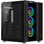 Corsair Crystal 680X RGB Black E-ATX Case, T/G Window, No PSU