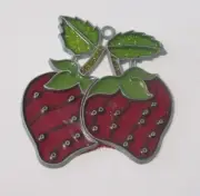 STRAWBERRY SUNCATCHER (SMALL STRAWBERRIES SUNCATCHERS)