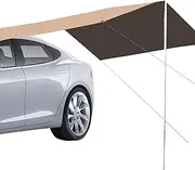 Car Awning - Car Side Awnings for Camping | Campervan Awning Canopy, 210D Oxford Cloth Car Camping Tent Awning Shade, Waterproof Car Camping Sun Shelter, Auto Canopy Sun Shade for Camping, Beach