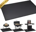 Large Fireproof Grill Mat, Outdoor Charcoal & Gas Grill, Deck (165x99 cm)