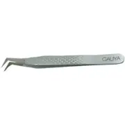 Glitter Silver Professional Eyelash Extension Tweezers | CP6c | Caliya Brand