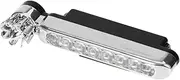 CRILSTYLEO 2pcs Universal Auto Running Lights Wind Power Led Daytime Running Lamps for Cars Trucks Motorcycles
