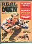 MAG: REAL MEN-NOV 1957-PULP VIOLENCE-DOORE-WYATT EARP-OK CORRAL-vg/fn