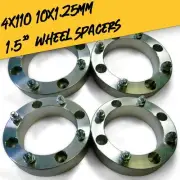 FOUR 1.5" 4x110 Wheel Spacer Yamaha Grizzly Wolverine ATV Rhino 450 660 700 UTV