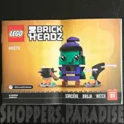 ⭐ Lego Brickheadz HALLOWEEN WITCH Instruction Manual Book Only .. New