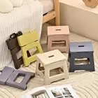 Collapsible Folding Step Stool Thickened Footstool Shoe Changing