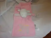 All of God's Grace one tiny face lamb sheep pink carters blanket knots lovey new