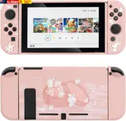 Protective Case for Switch, Soft TPU Slim Case Cover Compatible with Switch Cons