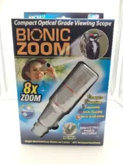 New in Box "Bionic Zoom" Compact Optical-Grade Viewing Scope w/8x Magnification