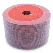 100 Pack - 4.5" Ceramic Resin Fiber Disc 36 Grit 4-1/2" Grinding & Sanding Discs