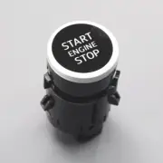 Hot Black Start Stop Push Ignition Button Starter Switch for Audi Q8 SQ8 2020-24 (for: Audi)