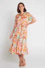 O'Hare Dress - Sunset Fiesta