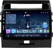 6G+128G Car GPS Navigation Stereo for Toyota Land Cruiser 200 2007-2015 Android 14 Double Din Head Unit Carplay WiFi BT DSP Camera Mic USB FM AM SWC IPS 10inch
